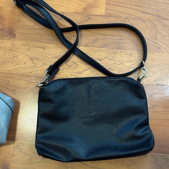 Gray Leather Women's Bag - Picture 3 of 7